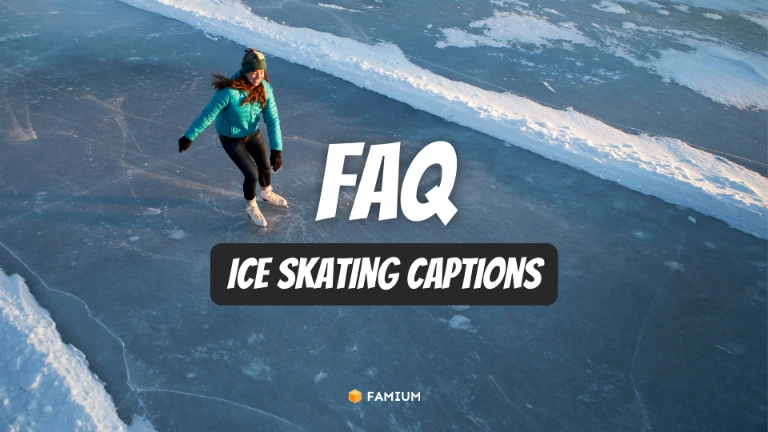 FAQ Ice Skating Captions for Instagram